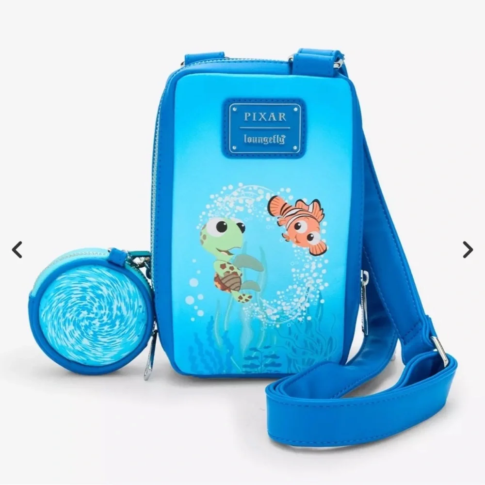 Loungefly Disney Pixar Finding Nemo Crush & Squirt Crossbody Bag - Exclusive